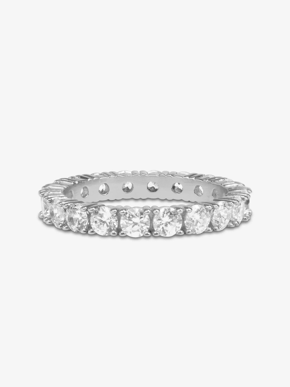 Melinda Maria Silver Eternity Band- 3mm